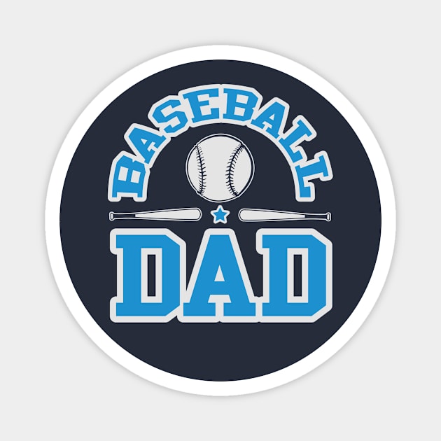 Baseball Dad Magnet by nektarinchen